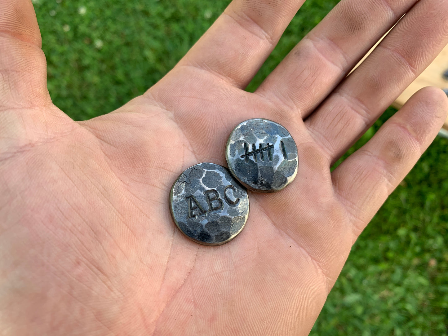 Iron Golf Ball Markers