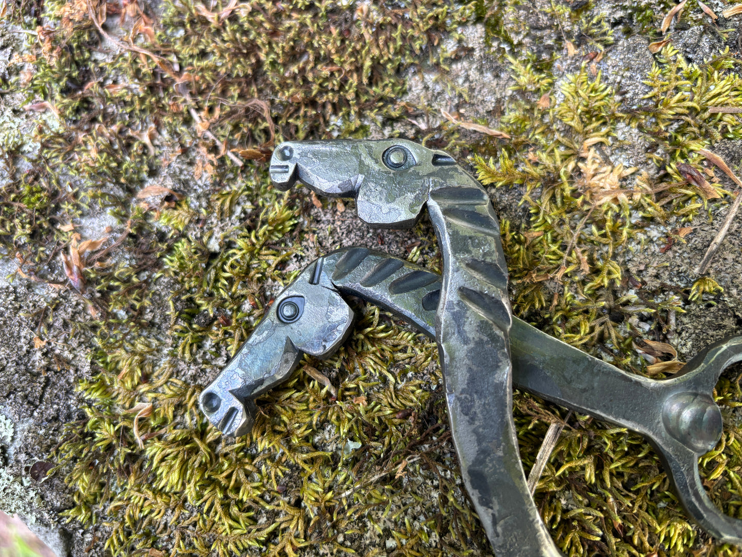 Forged Horse-Head Bottle Opener