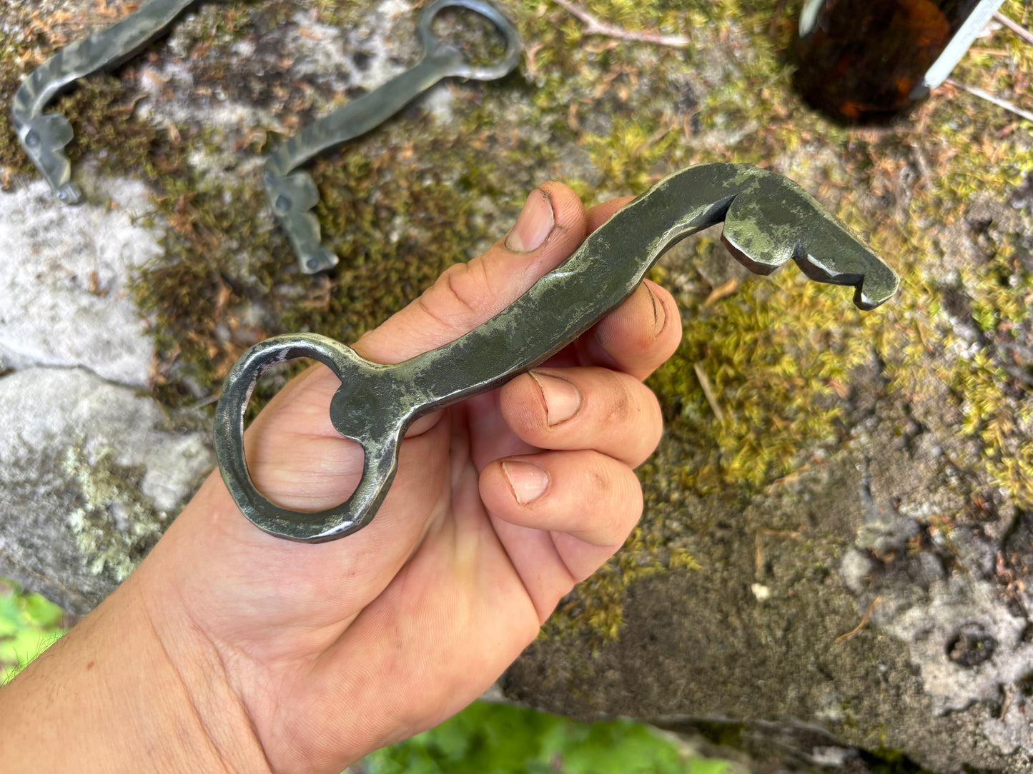 Forged Horse-Head Bottle Opener