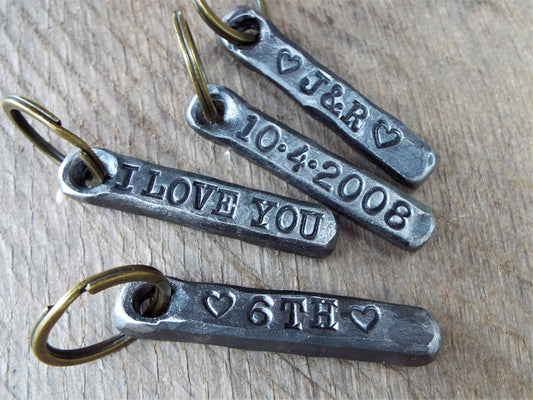 Personalized Iron Keychain