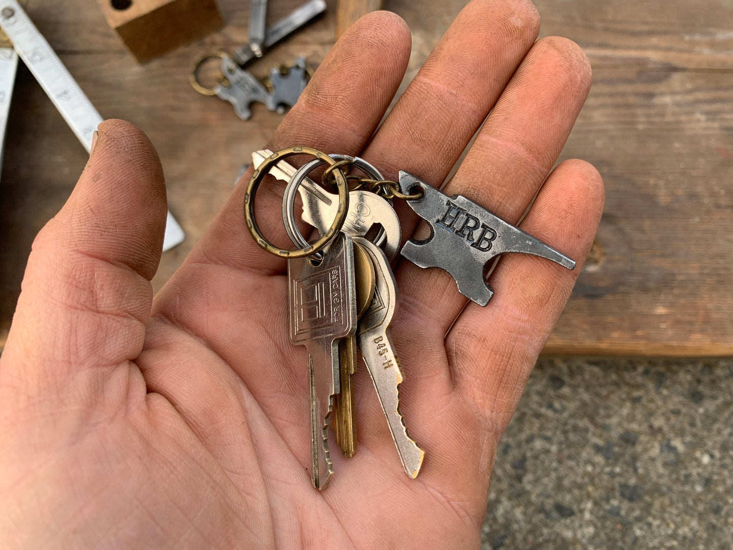 Anvil Keychain