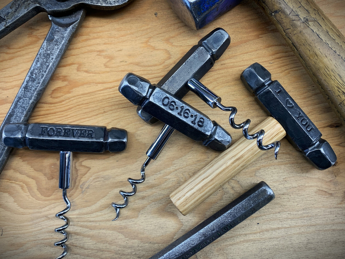 Hexagon Iron Corkscrew
