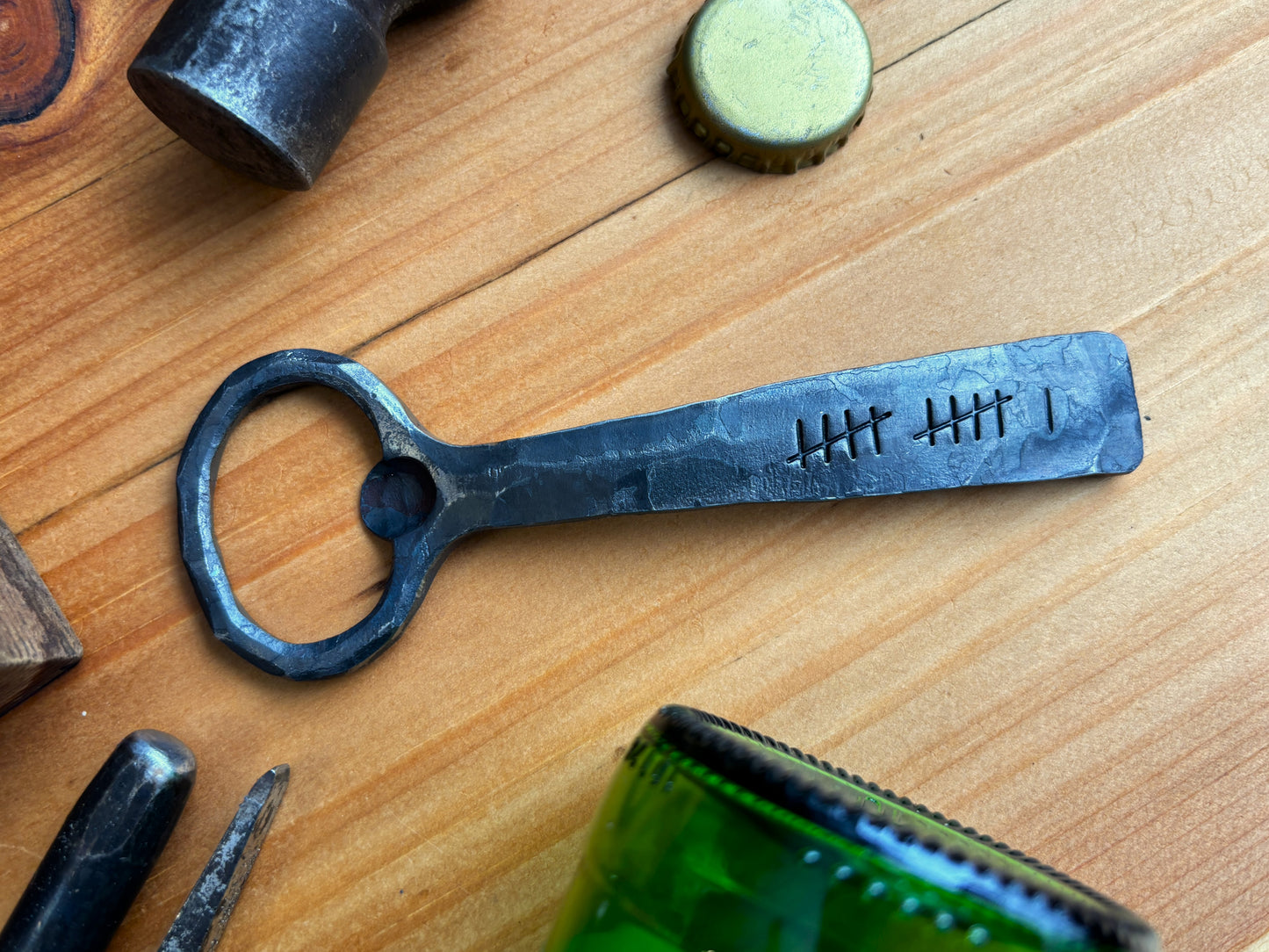 Iron Tally Mark Bottle Opener