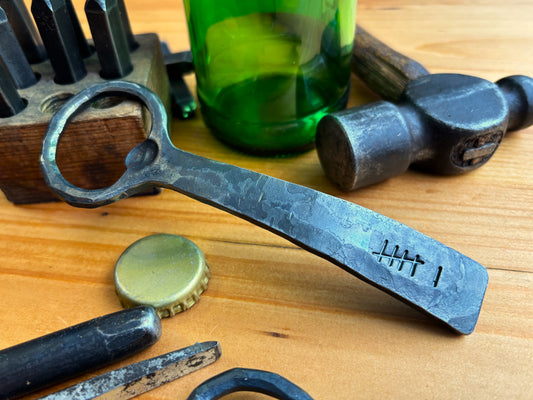 Iron Tally Mark Bottle Opener