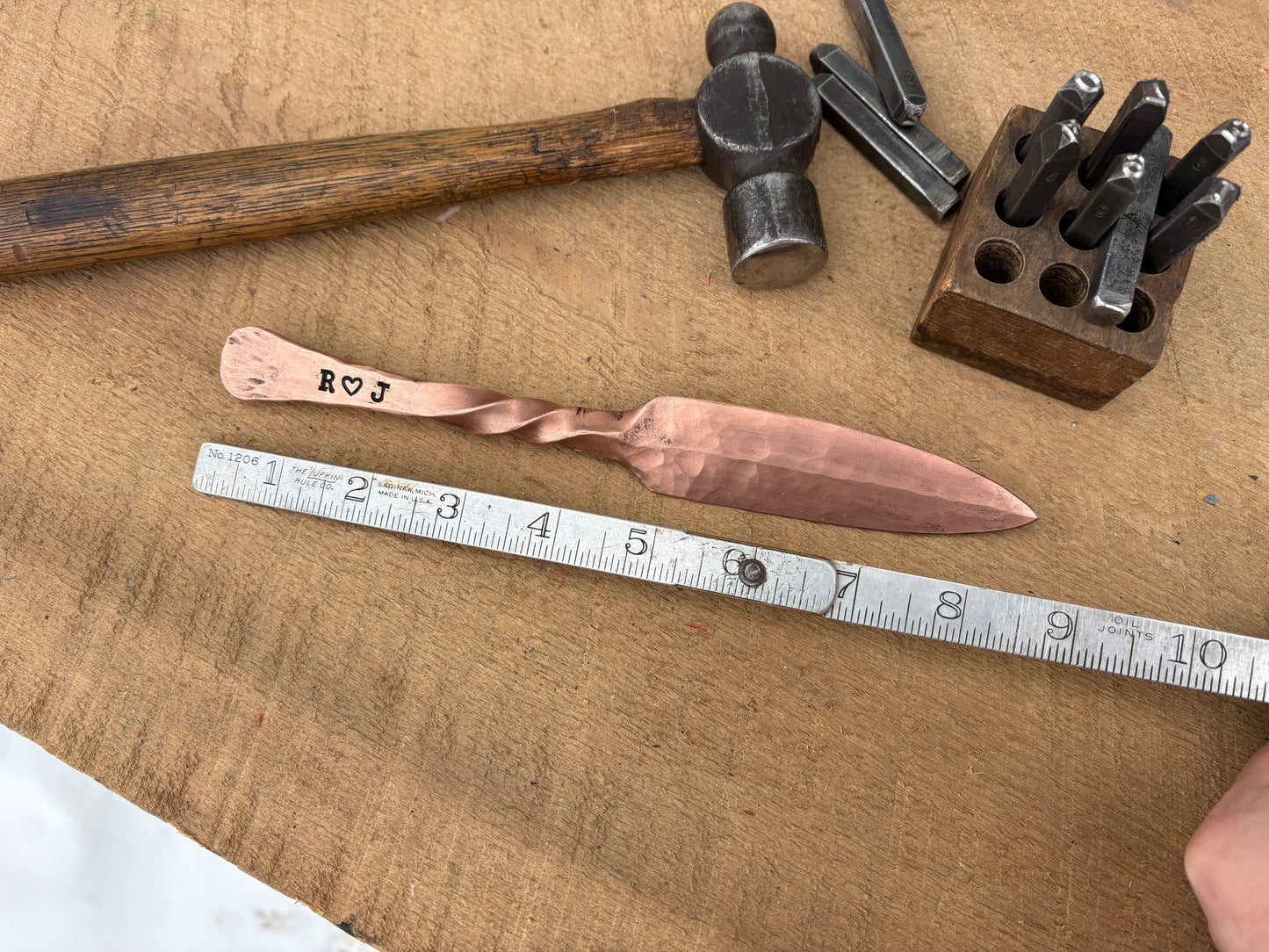 Copper Letter Opener