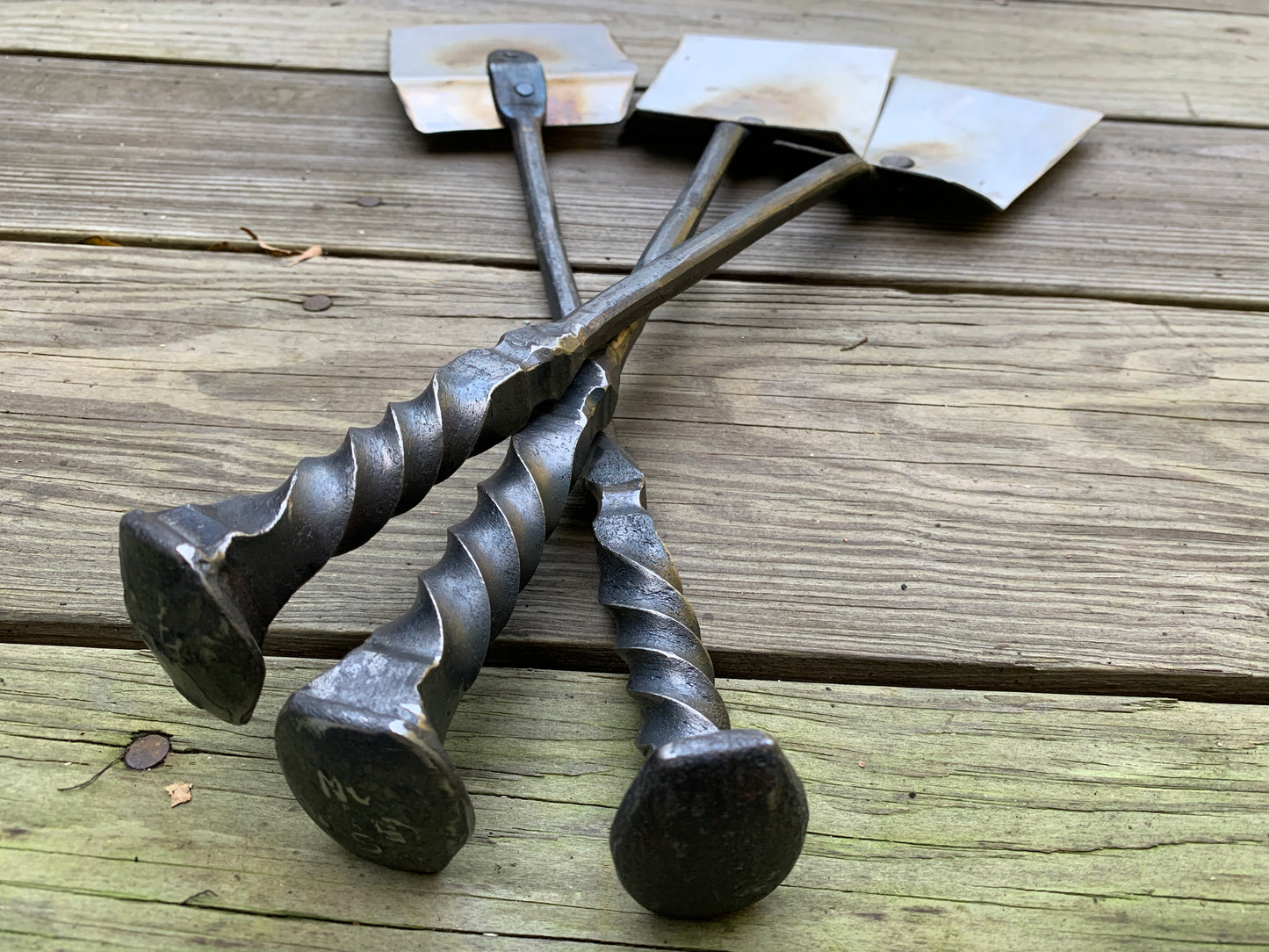 Railroad Spike Grilling Spatula